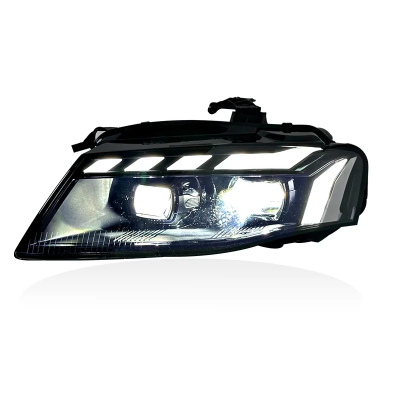 Audi A4 DRL, RS style Headlight Assembly 2008-2012