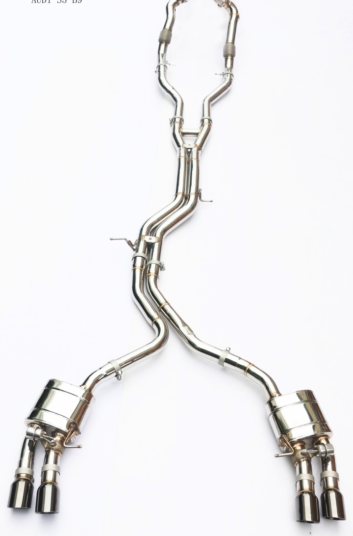 2018 Audi S5 B9 Sportback 3.0T SS304 Valved Catback Exhaust System